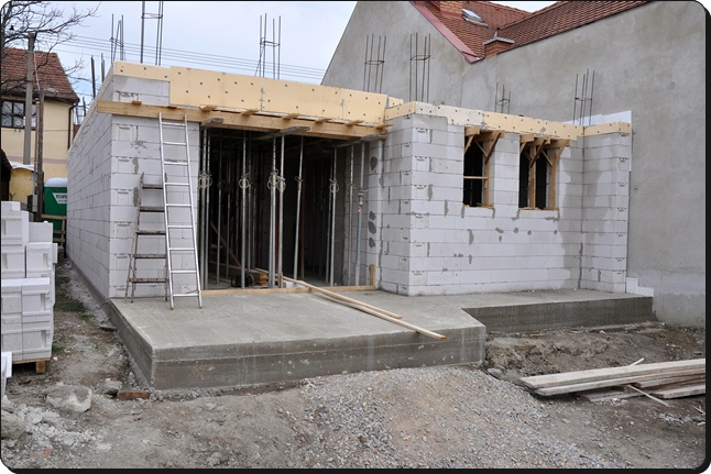 ytong ház építése